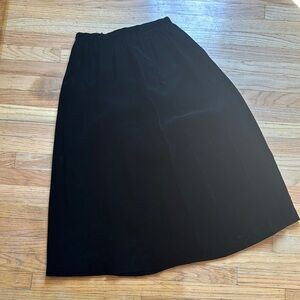 Vintage I.Magnin Women's Velvet Skirt